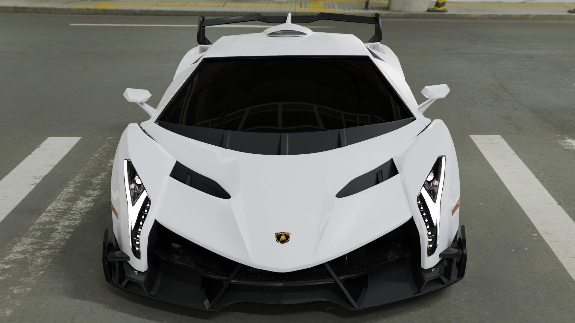ArtStation - 3D Car Concept Lamborghini Veneo