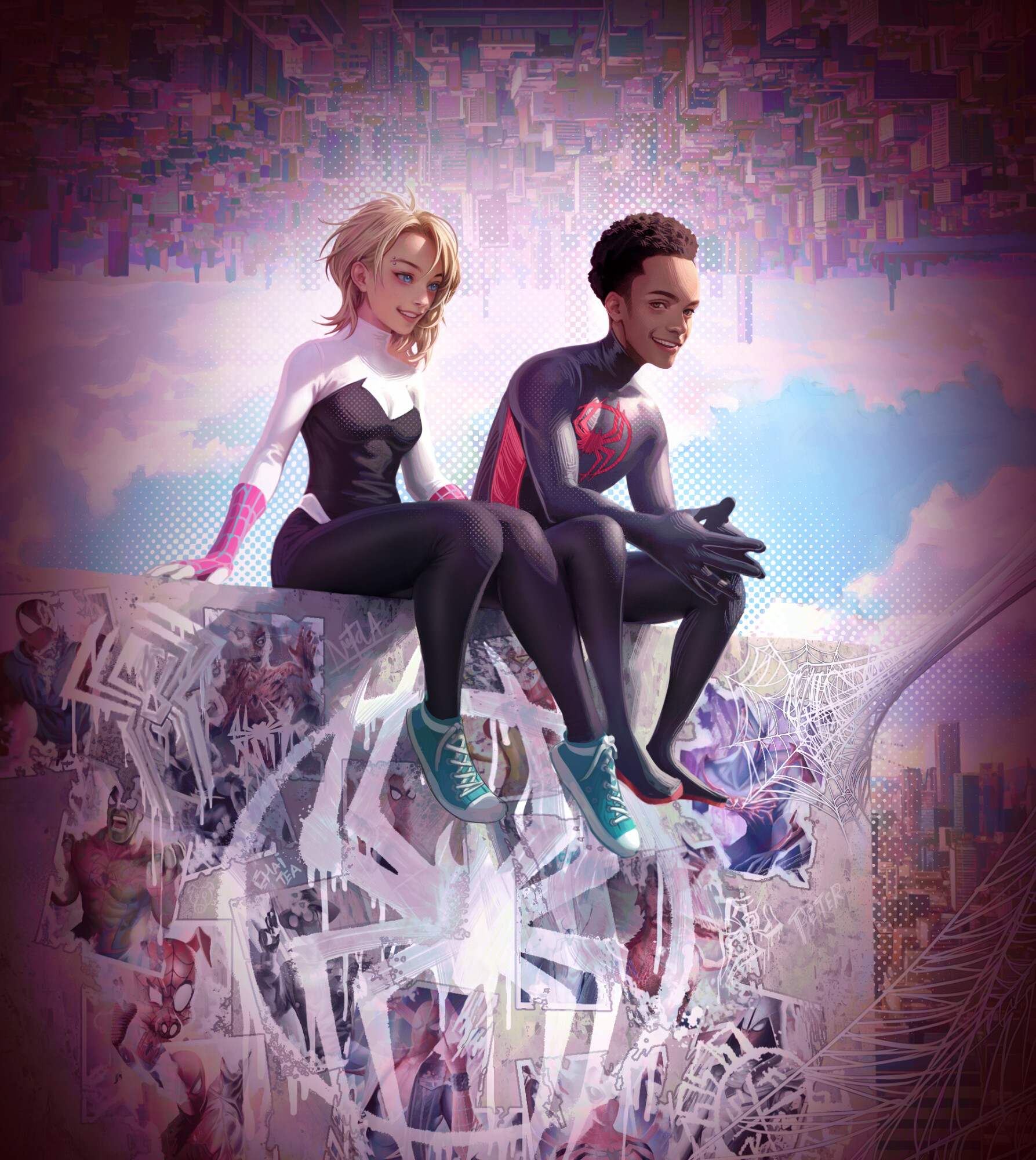 ArtStation Miles And Gwen Fanart, 59% OFF