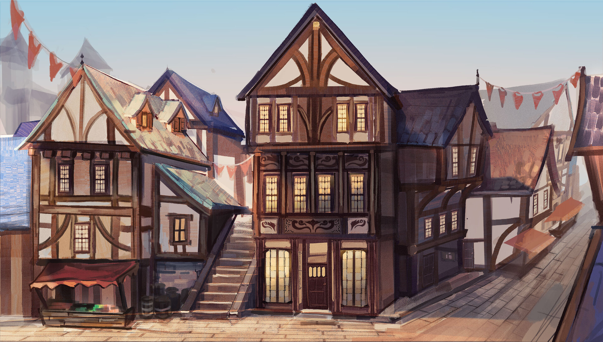 artstation-fantasy-town-in-different-settings