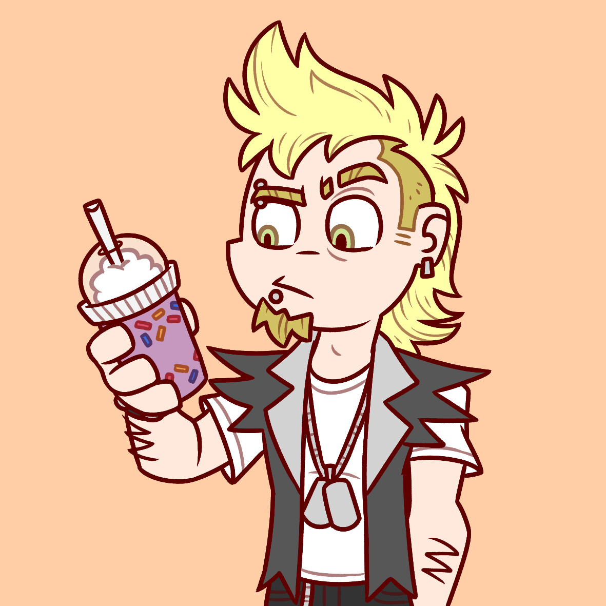 ArtStation Grimace Shake Meme