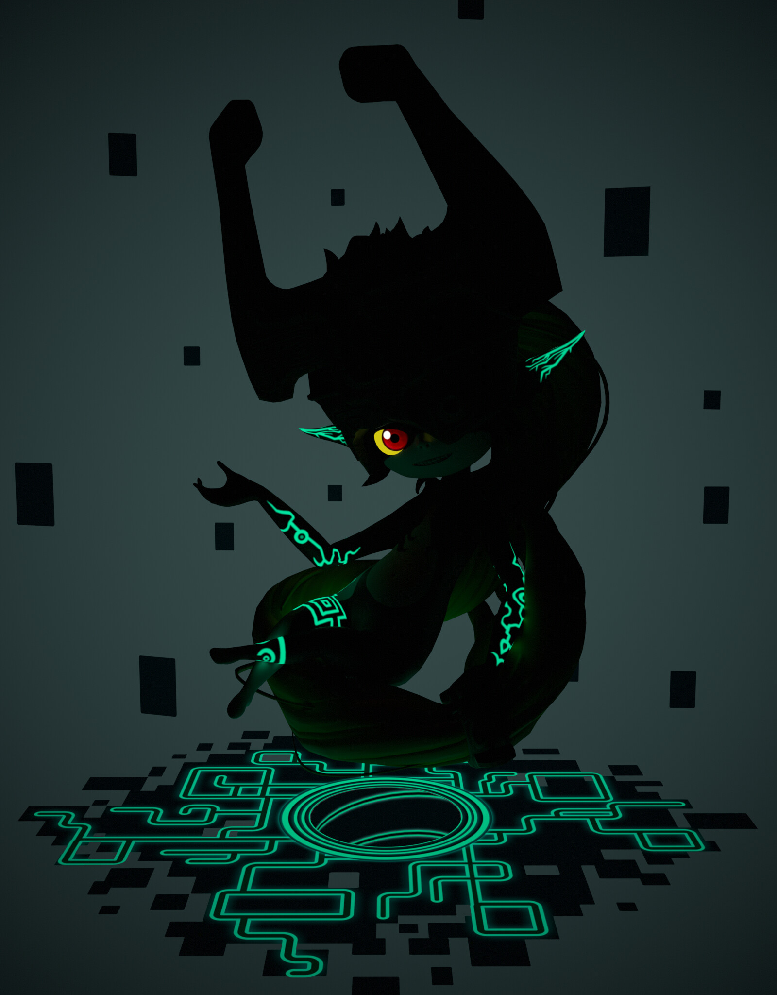 ArtStation - Midna - Twilight Princess FanArt