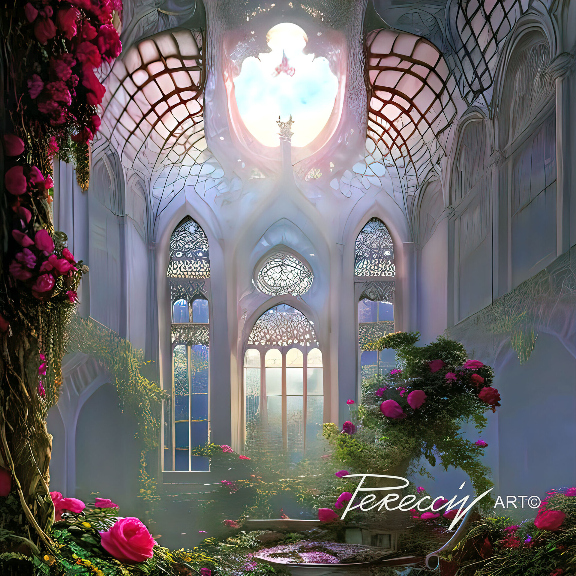 ArtStation Mystic halls and rooms 202307021.