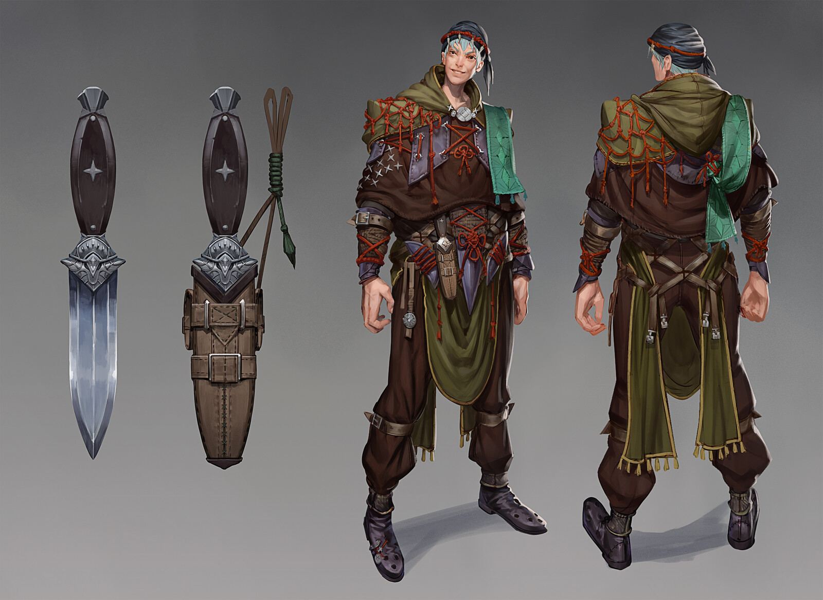 盗賊の王子 Concept Art / Turnaround