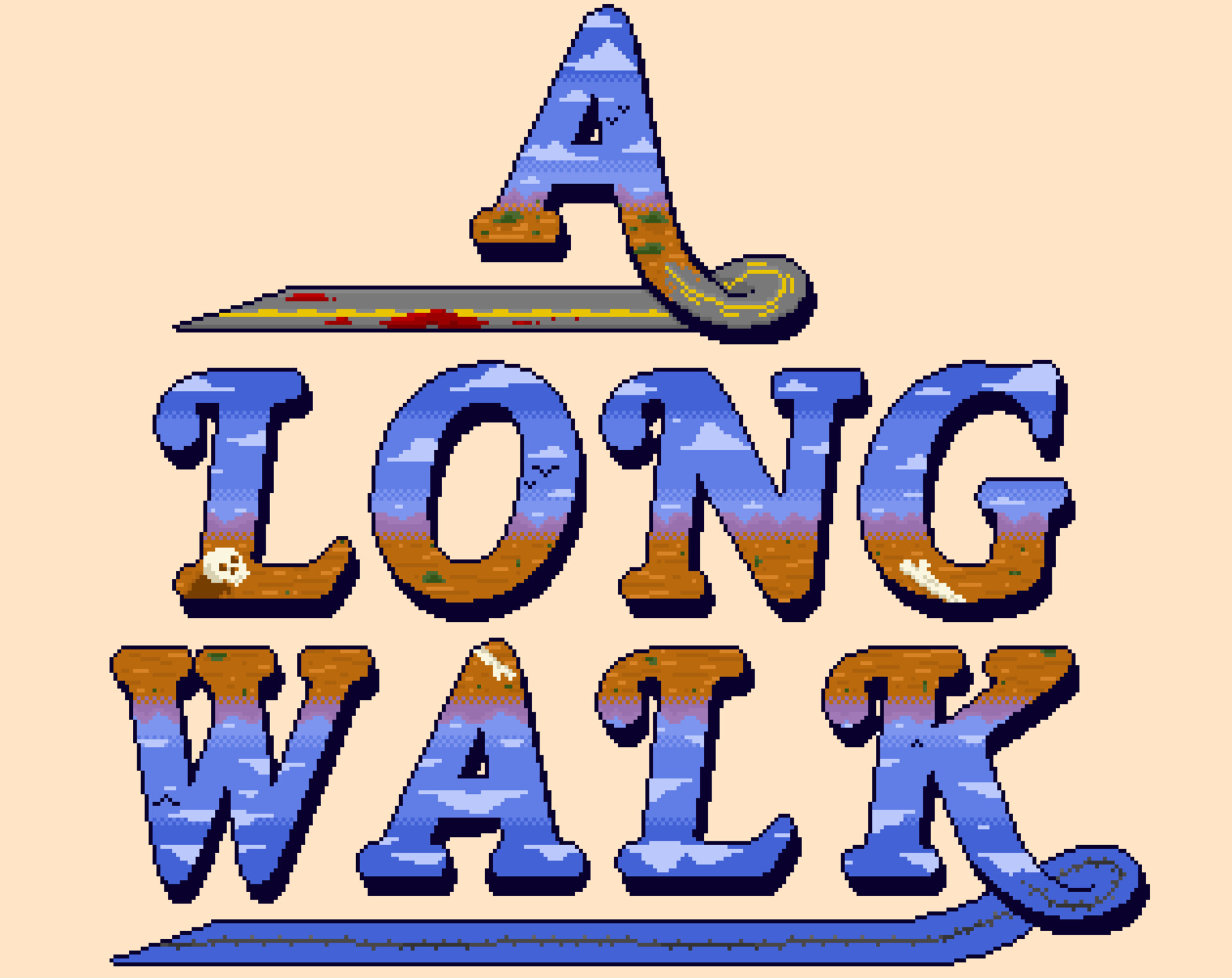 ArtStation A Long Walk VN Logo