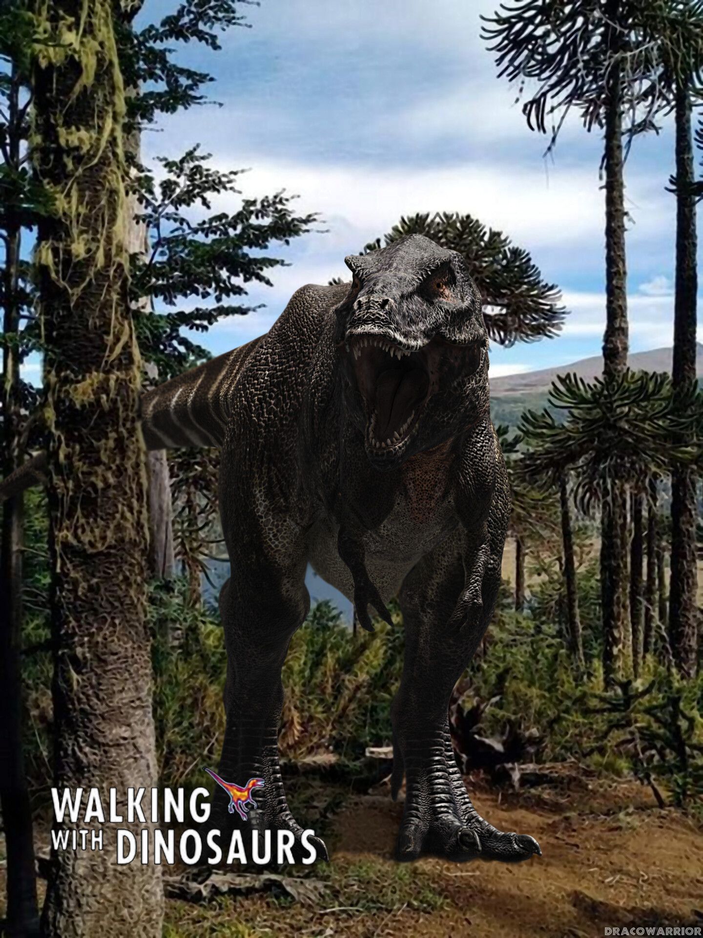 Walking with top dinosaurs tyrannosaurus rex