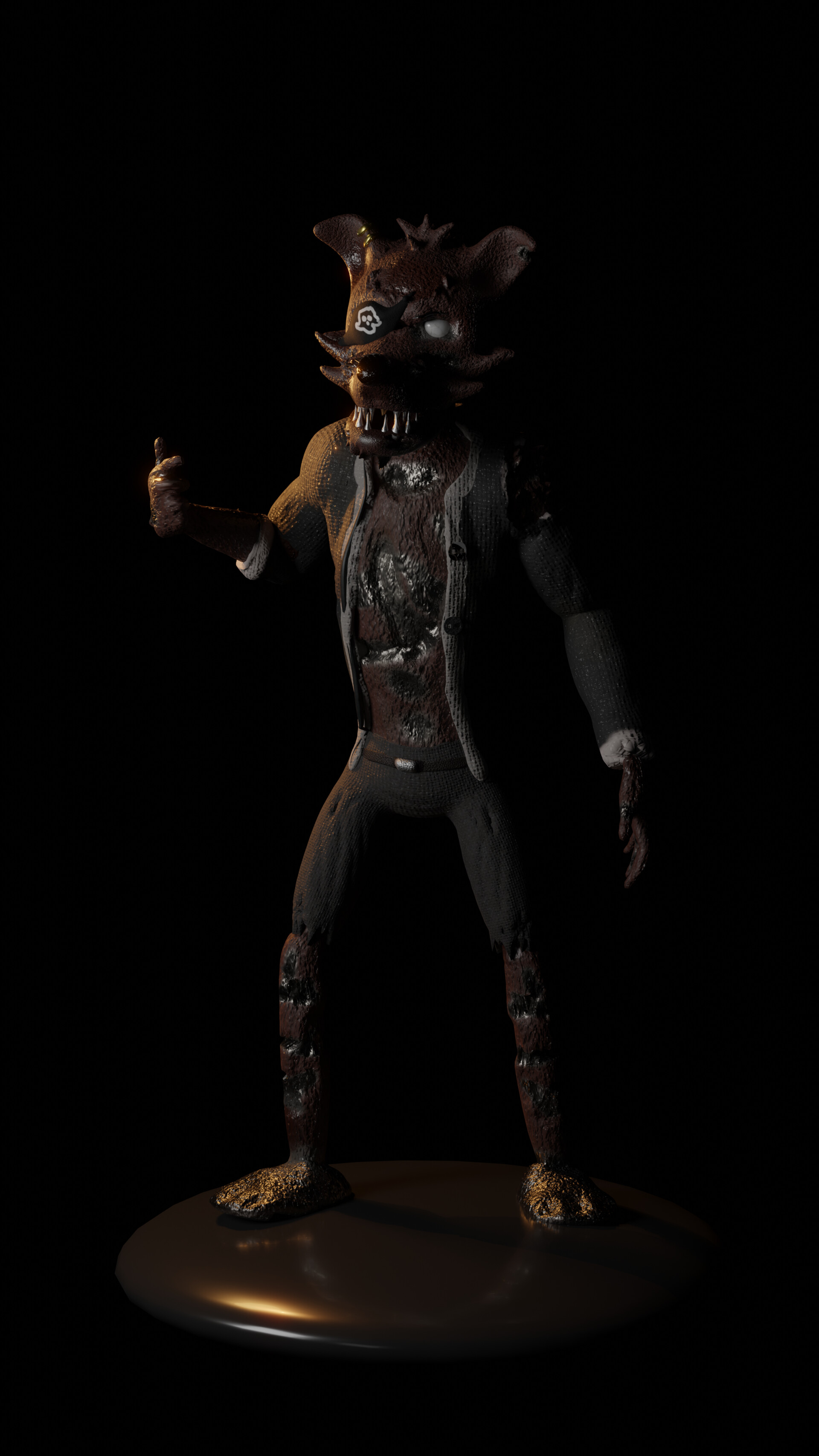 ArtStation - Five Nights at Freddy's 1 Animatronic Showcase