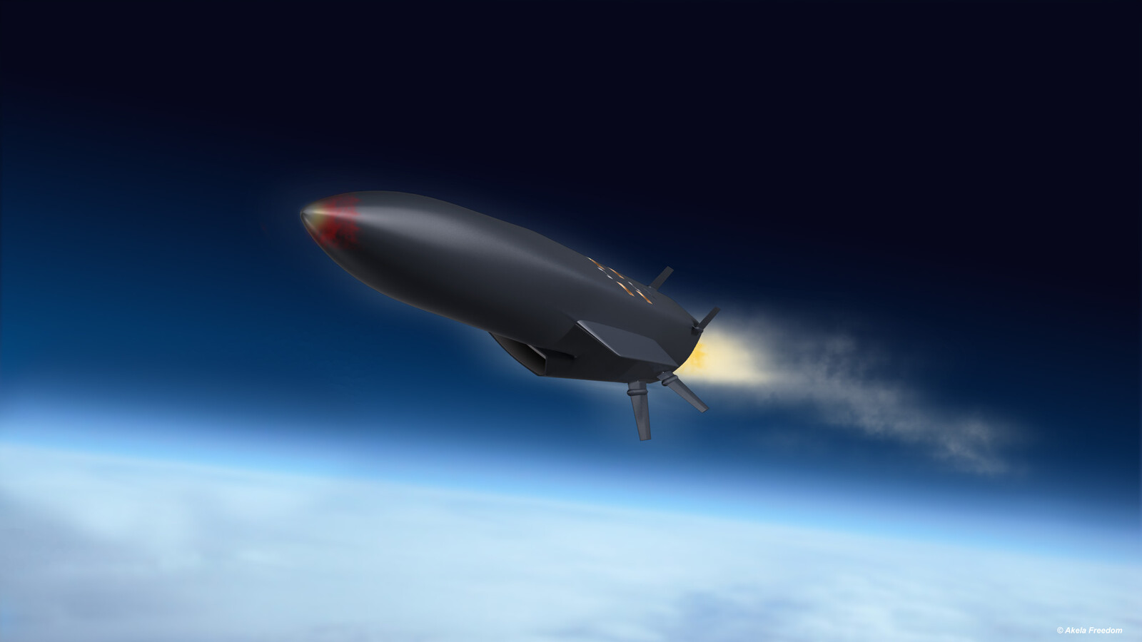 Supersonic Cruise Missile frm MBDA

Link for 3D model:
https://www.renderhub.com/akela-freedom/mbda-high-supersonic-long-range-missile