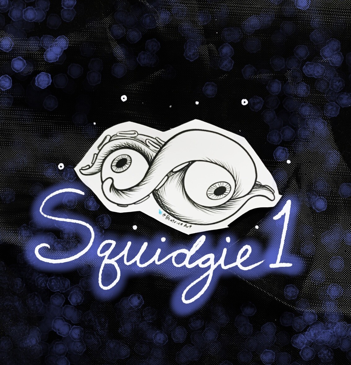Squidgie 1, featuring 2 eyeballs