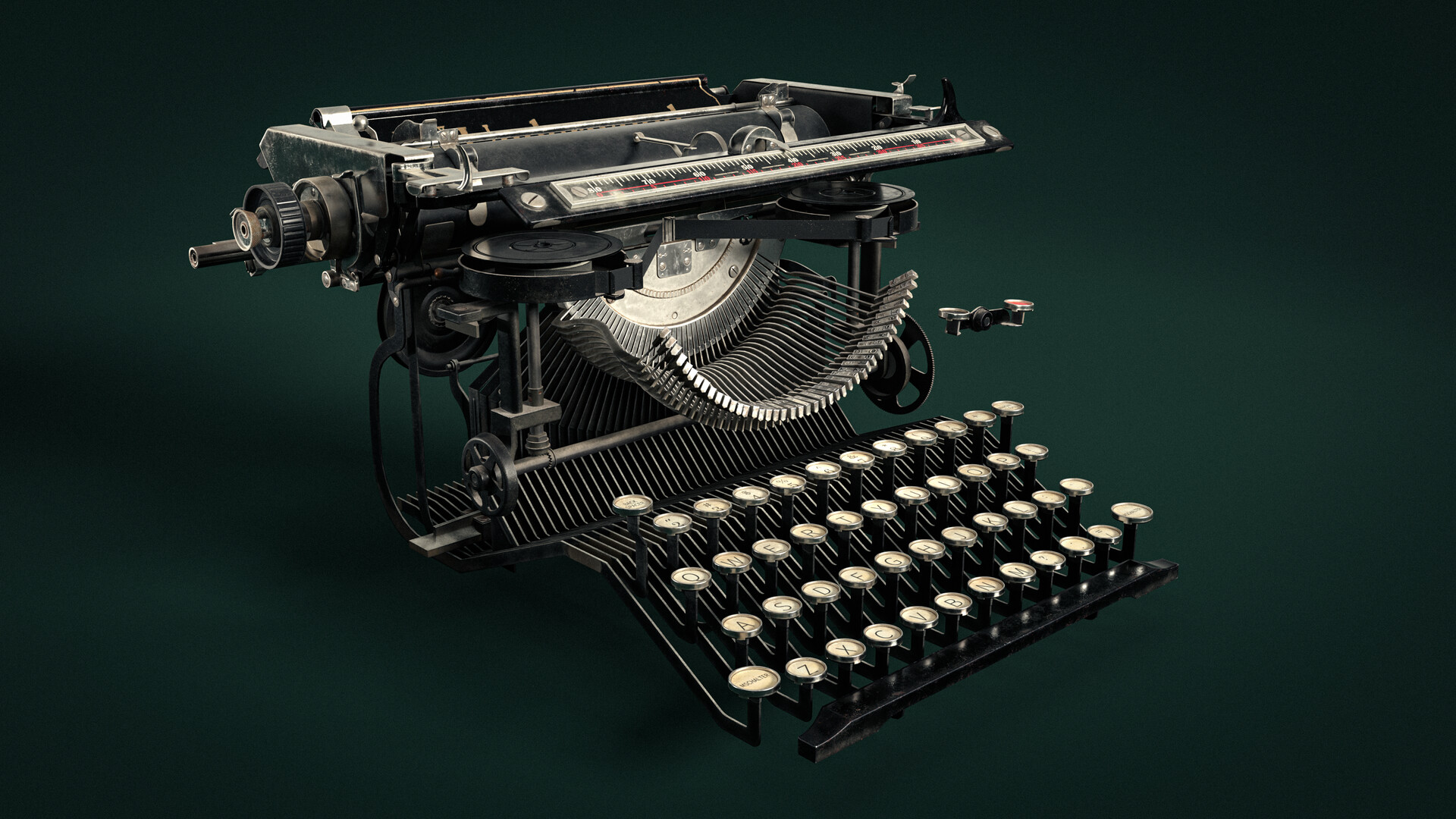 ArtStation - Underwood Typewriter (Inside)