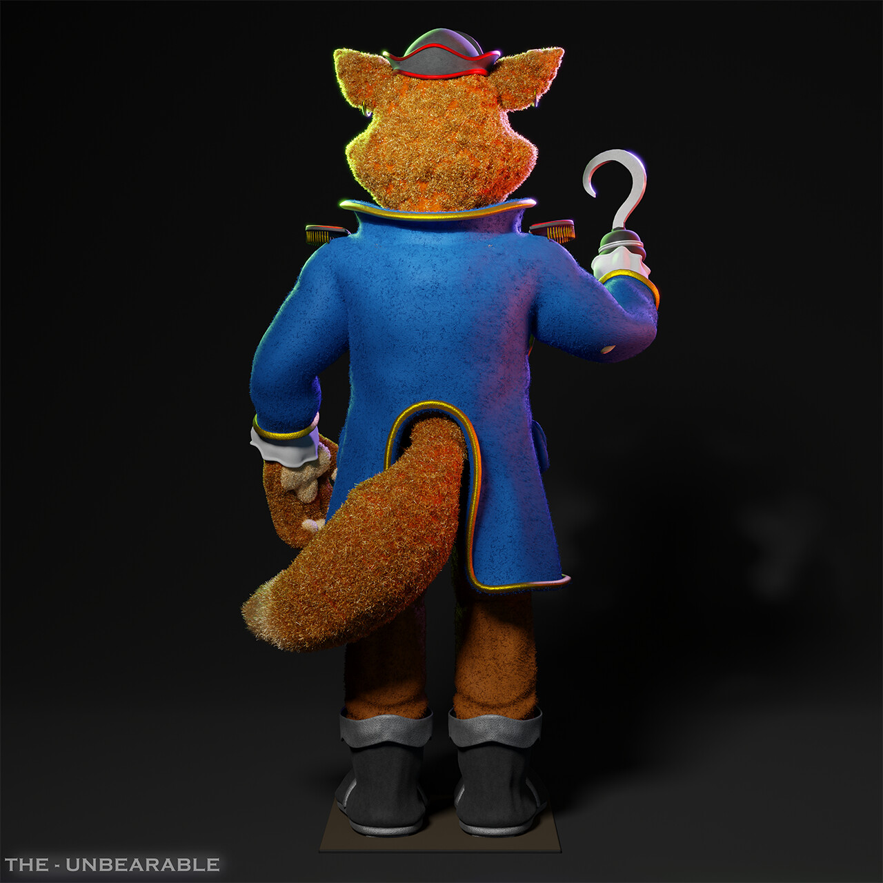 Semi-realistic FNaF 1 Foxy [V1] (Suit design by Mister Macabre) :  r/fivenightsatfreddys