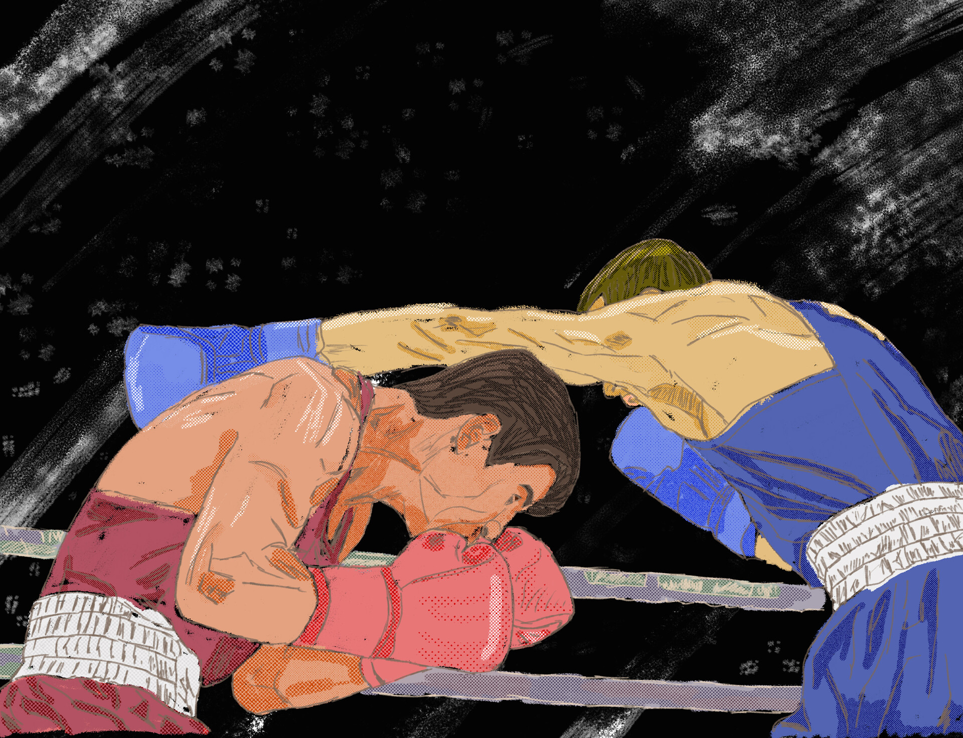 ArtStation Art Illustration Olympic Boxing artstation-art-illustration-olympic-boxing