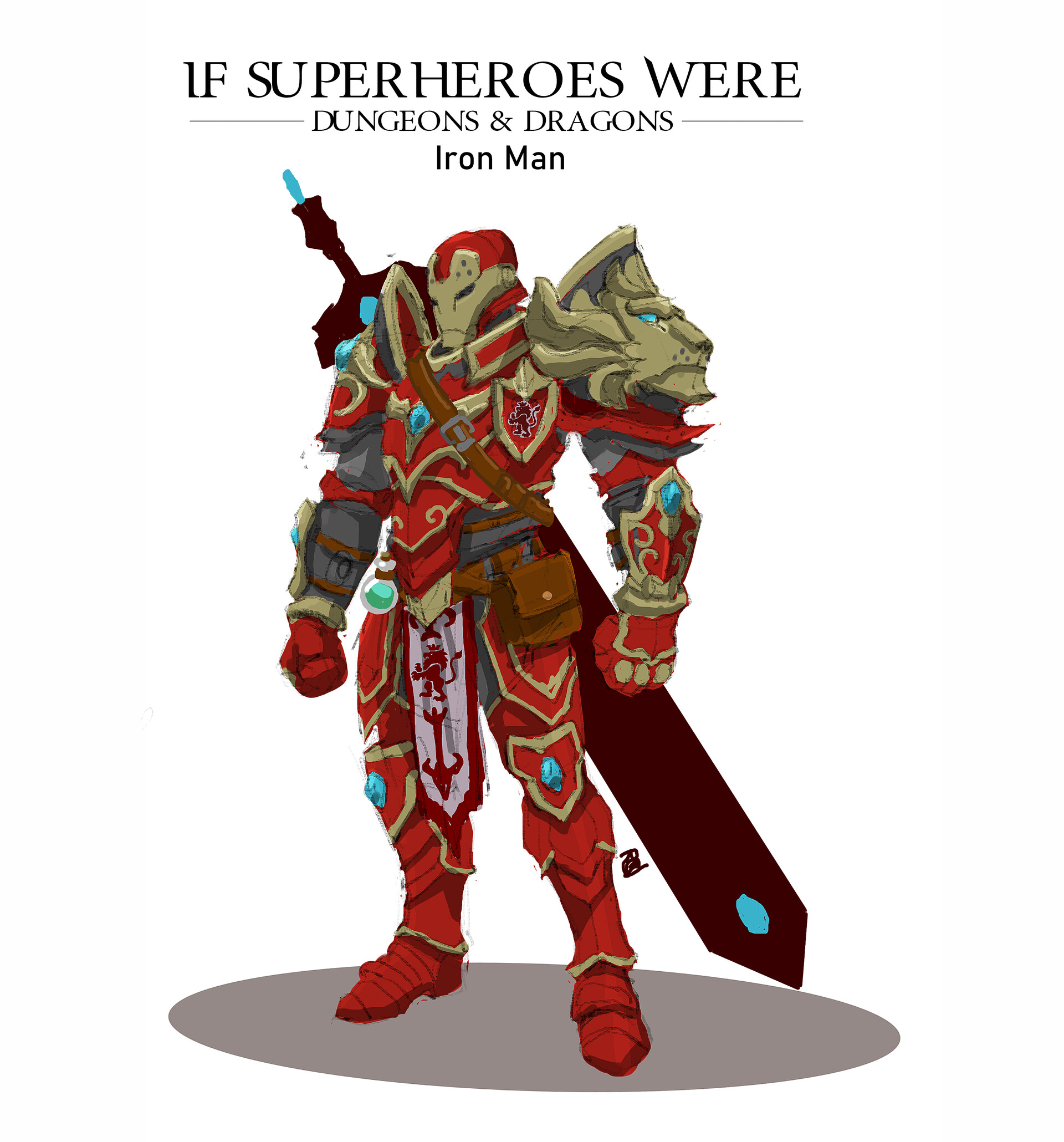 ArtStation "The Iron Knight"