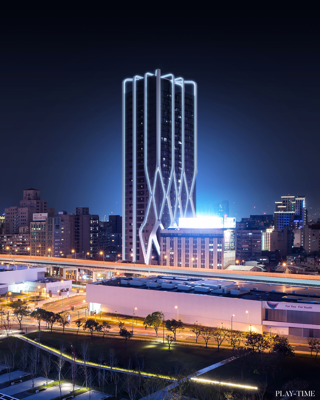 The Crown Taipei designed by ON-A. Images by PLAY-TIME Barcelona.