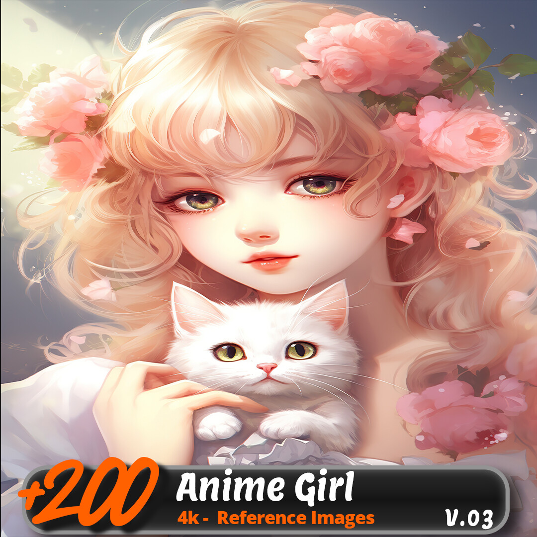 ArtStation - Cute Anime girl