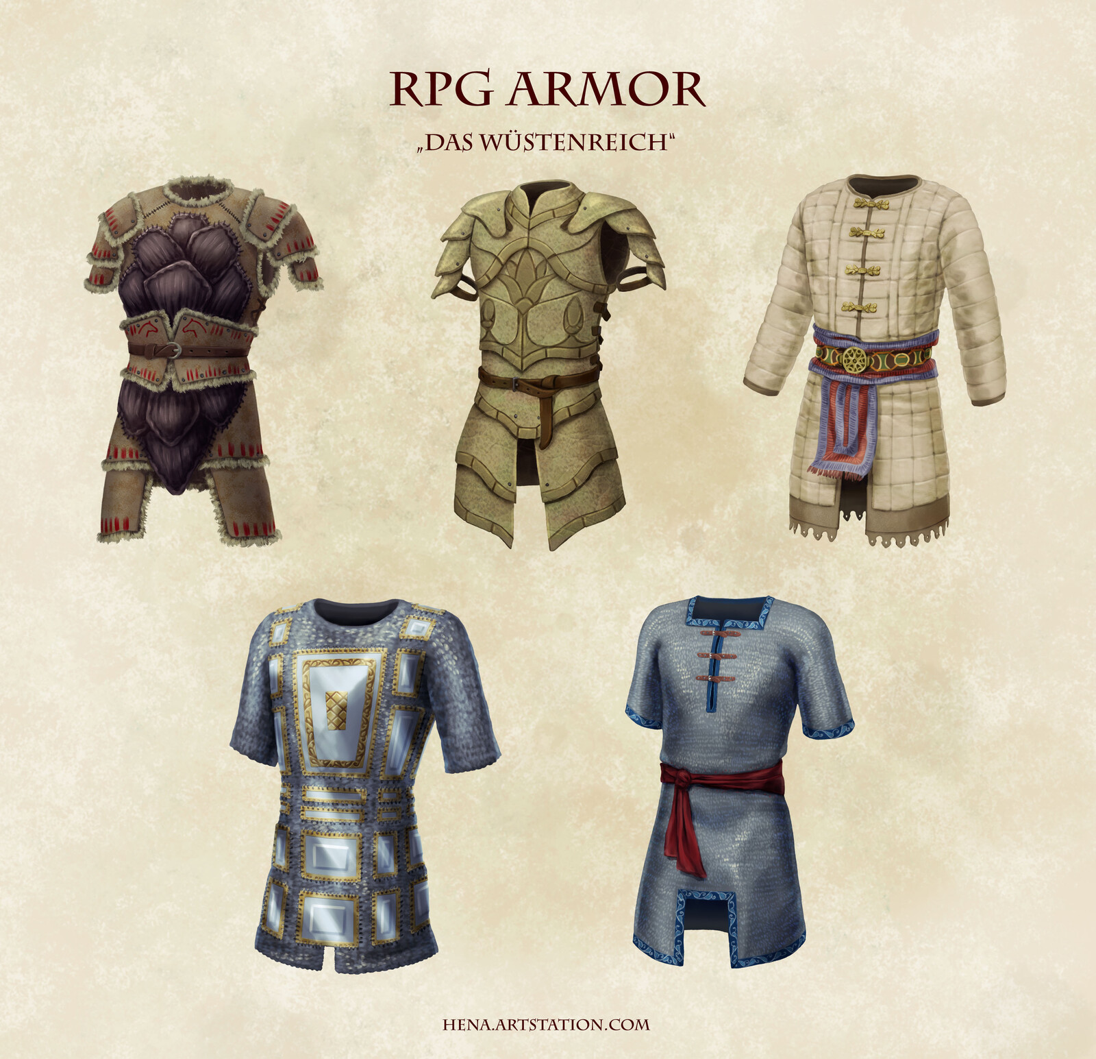 DSA: RPG Armor (Wuestenreich)