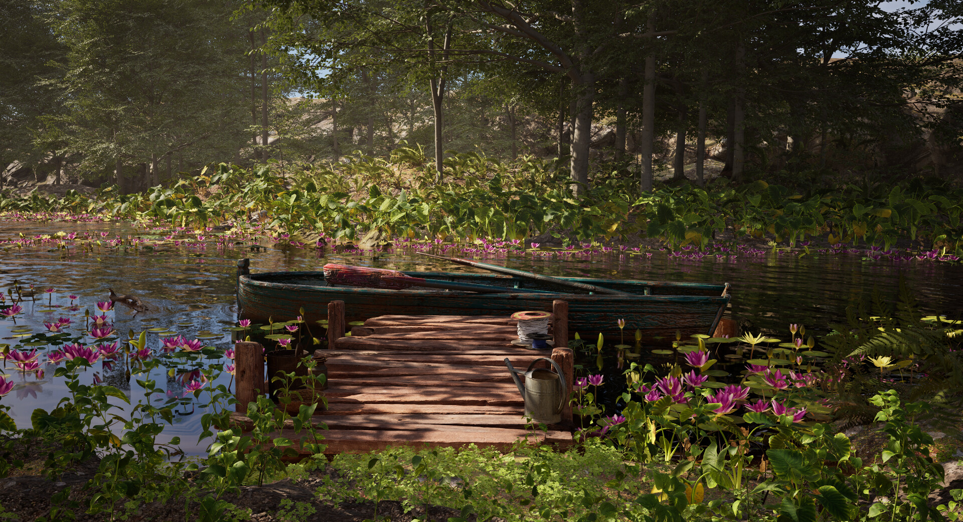 ArtStation Wooden Boat / Unreal Engine 5