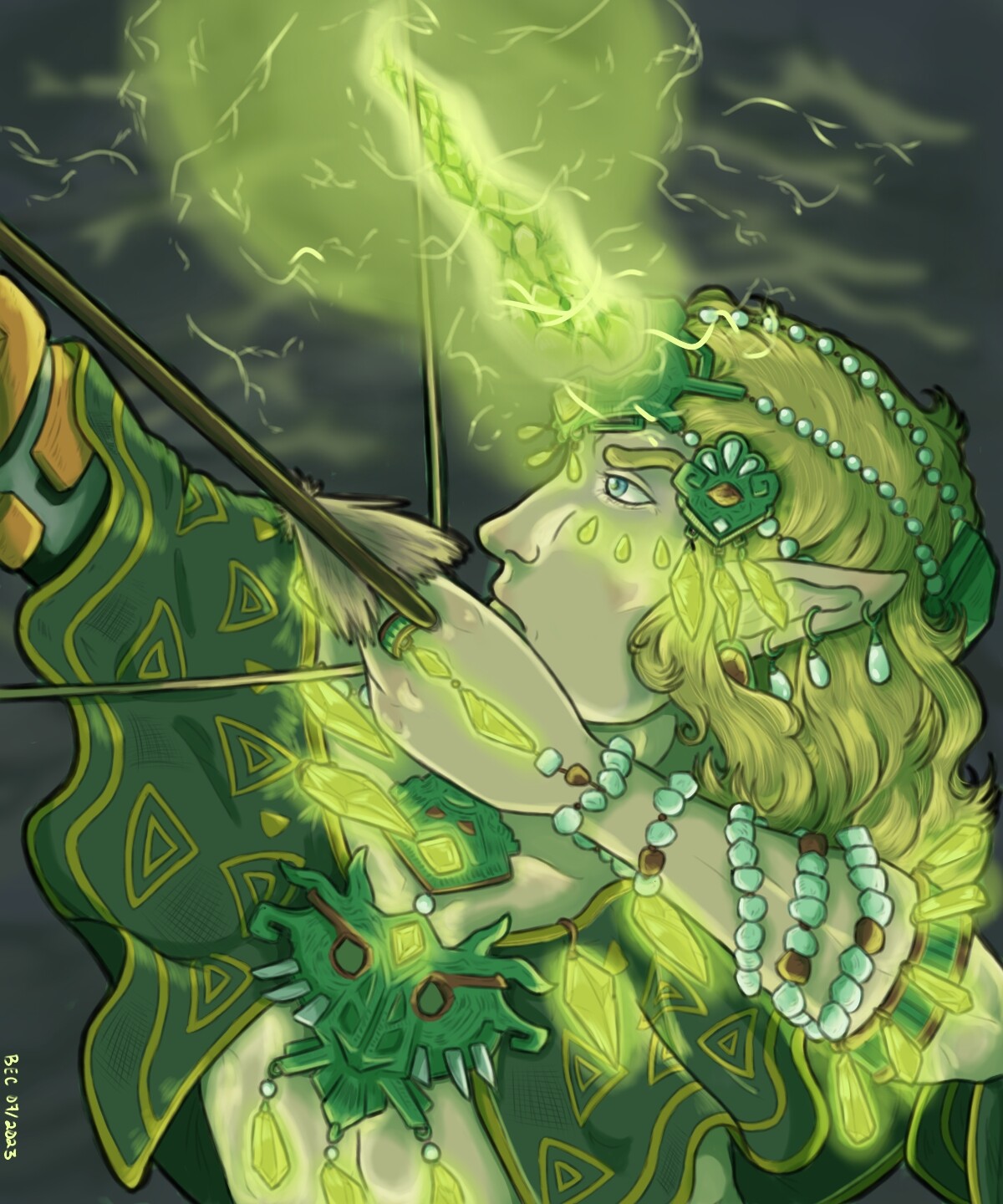 ArtStation Tears of the Kingdom Charged Set