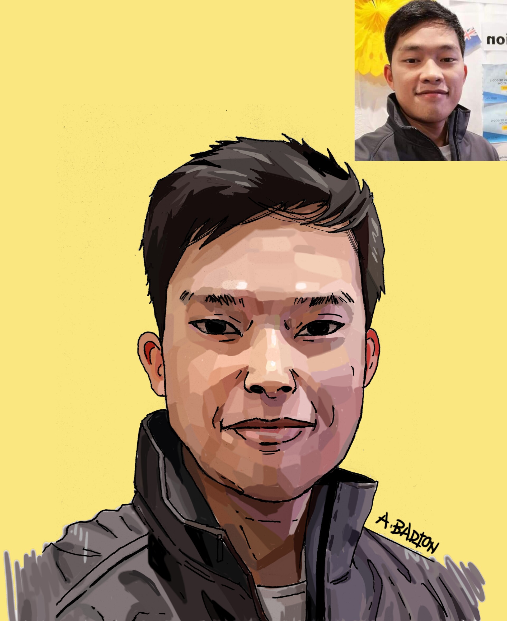 ArtStation Digital Portrait Commission no.2