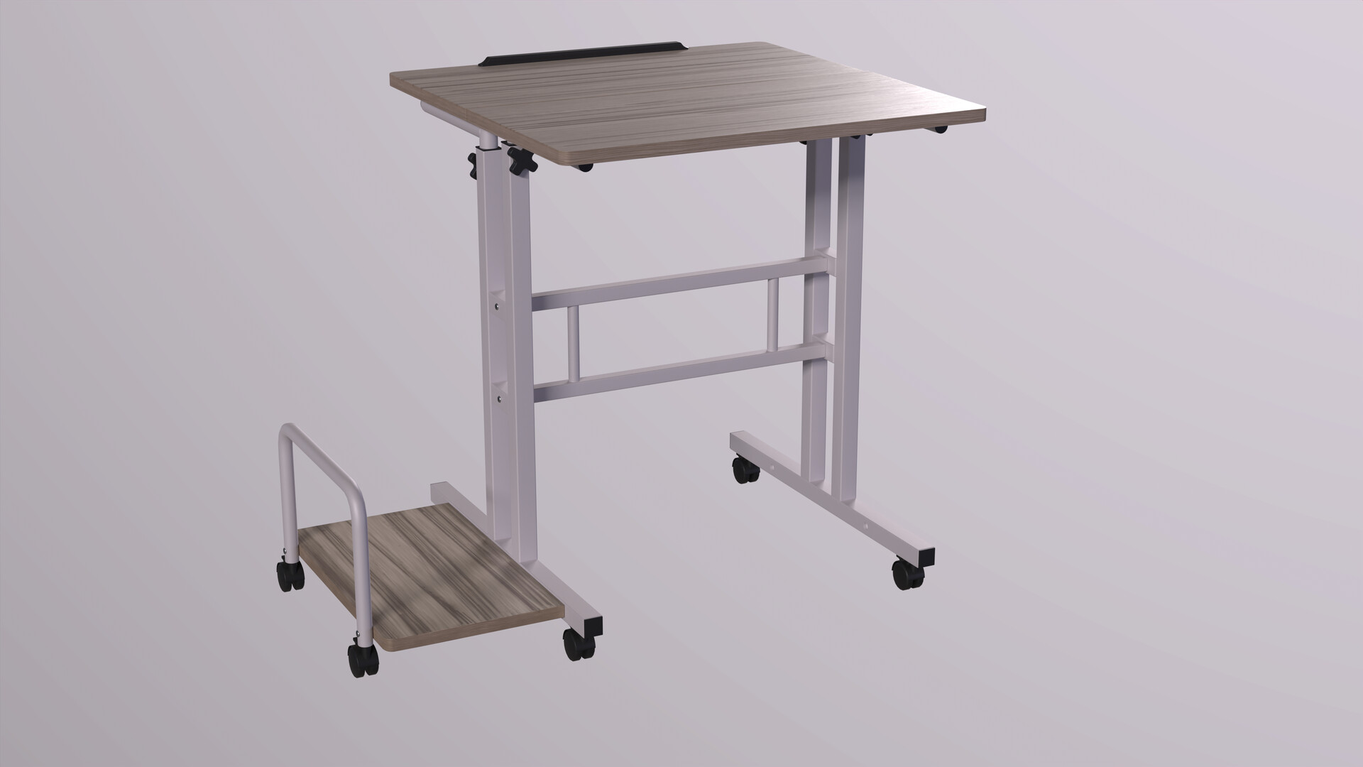 ArtStation - Photorealistic Computer Table Product Design ( Modeling ...