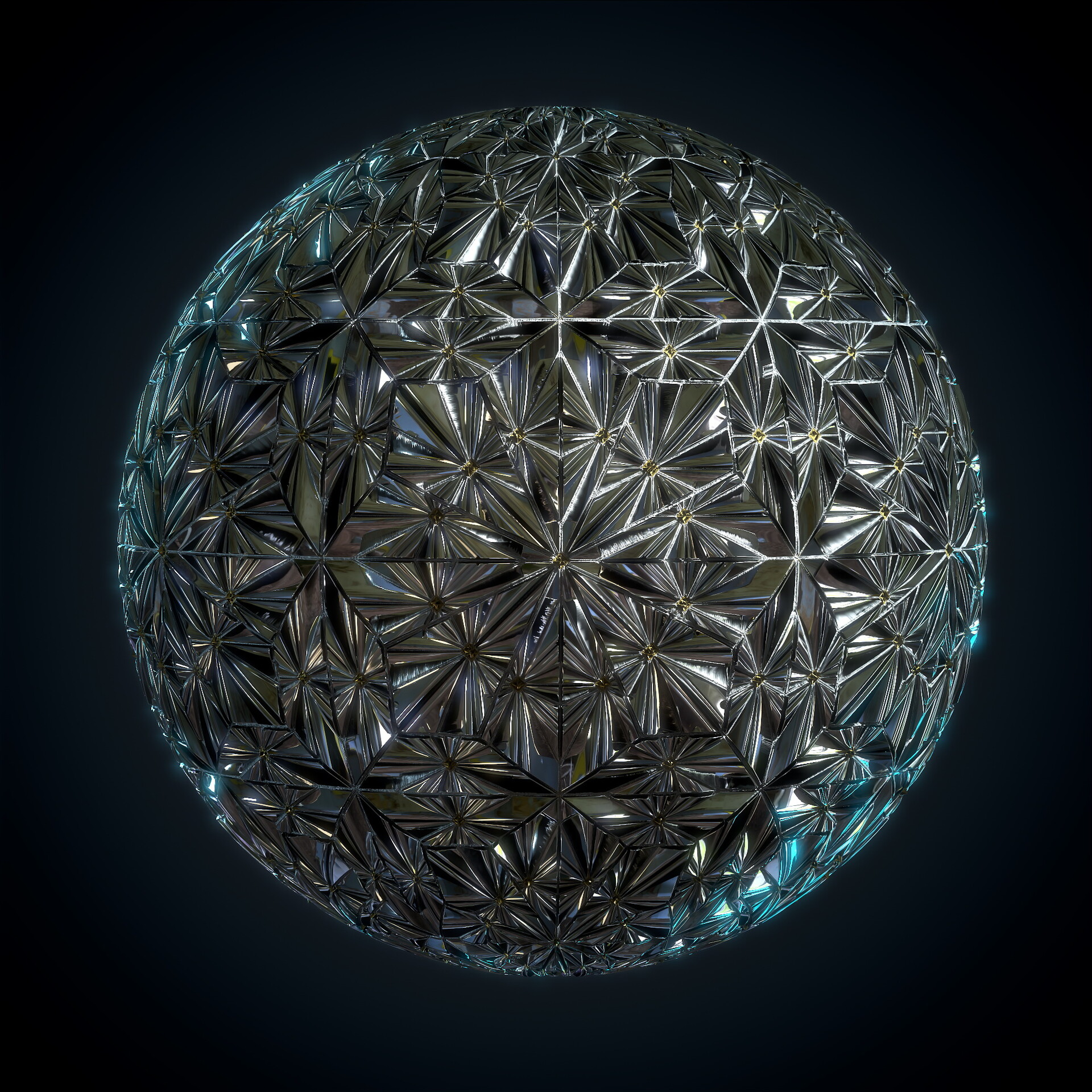 ArtStation - Persian Mirror Work Material - VOL 01 - Maps & SBS.