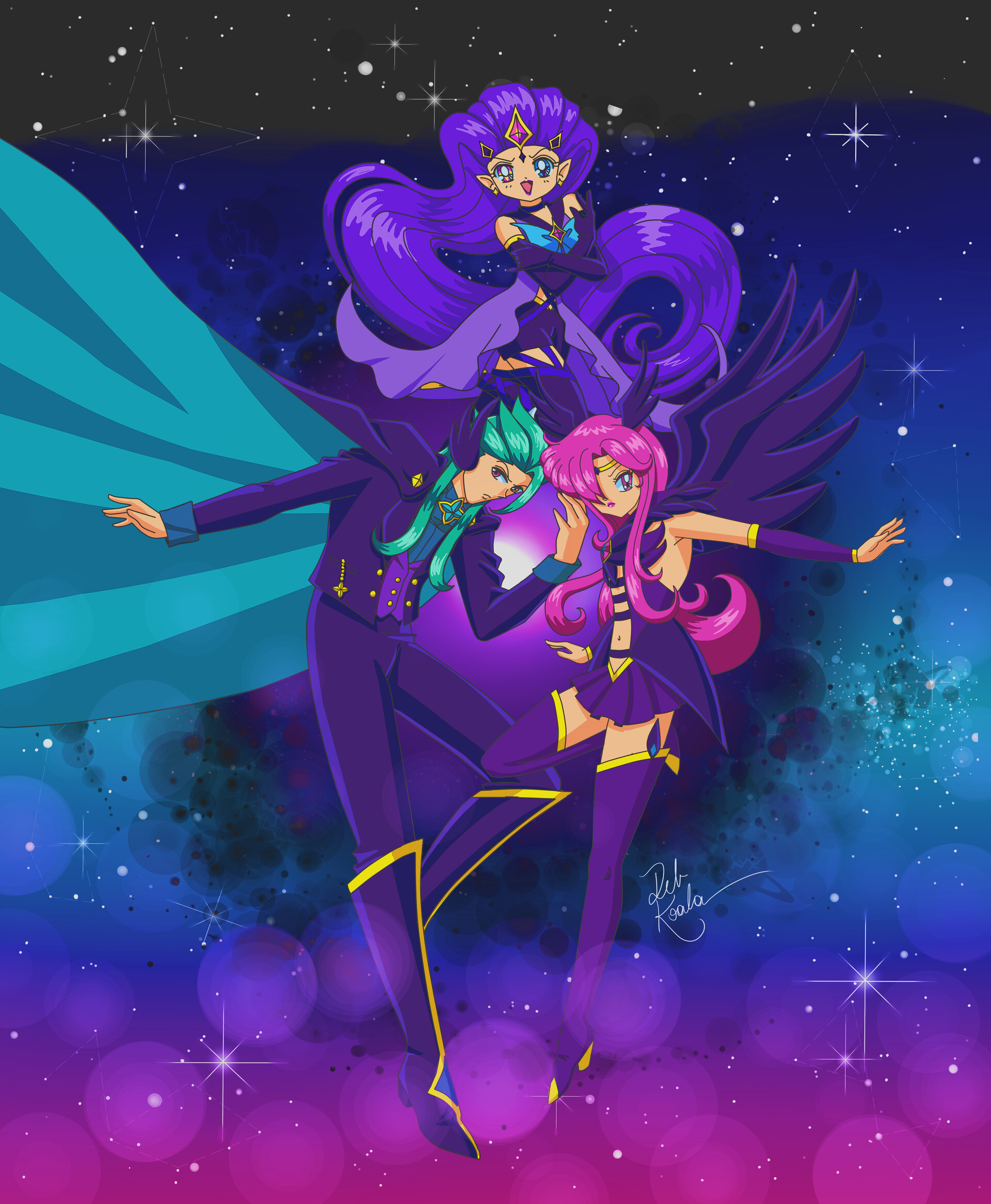 ArtStation Star Guardians x Sailor Moon