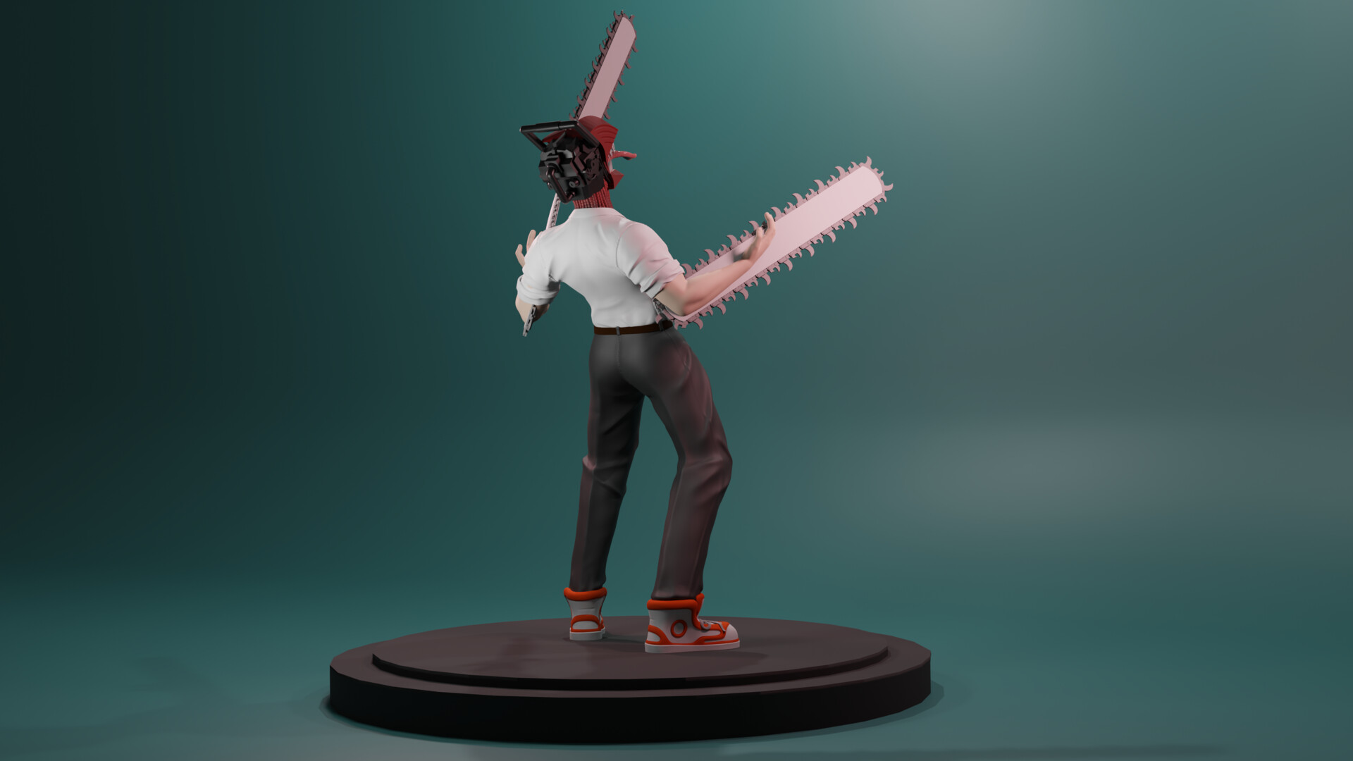 ArtStation - Personagens originais vestidos como personagens de chainsaw man