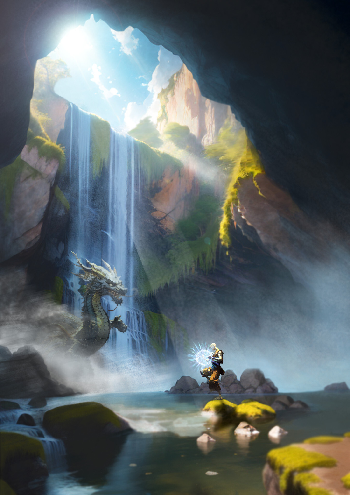 ArtStation Dragon Cave