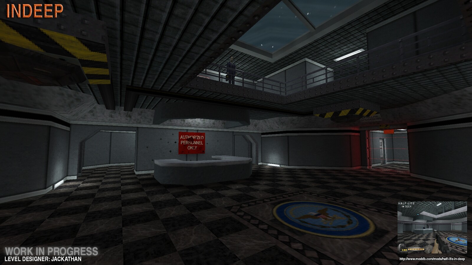 Communication Center lobby.