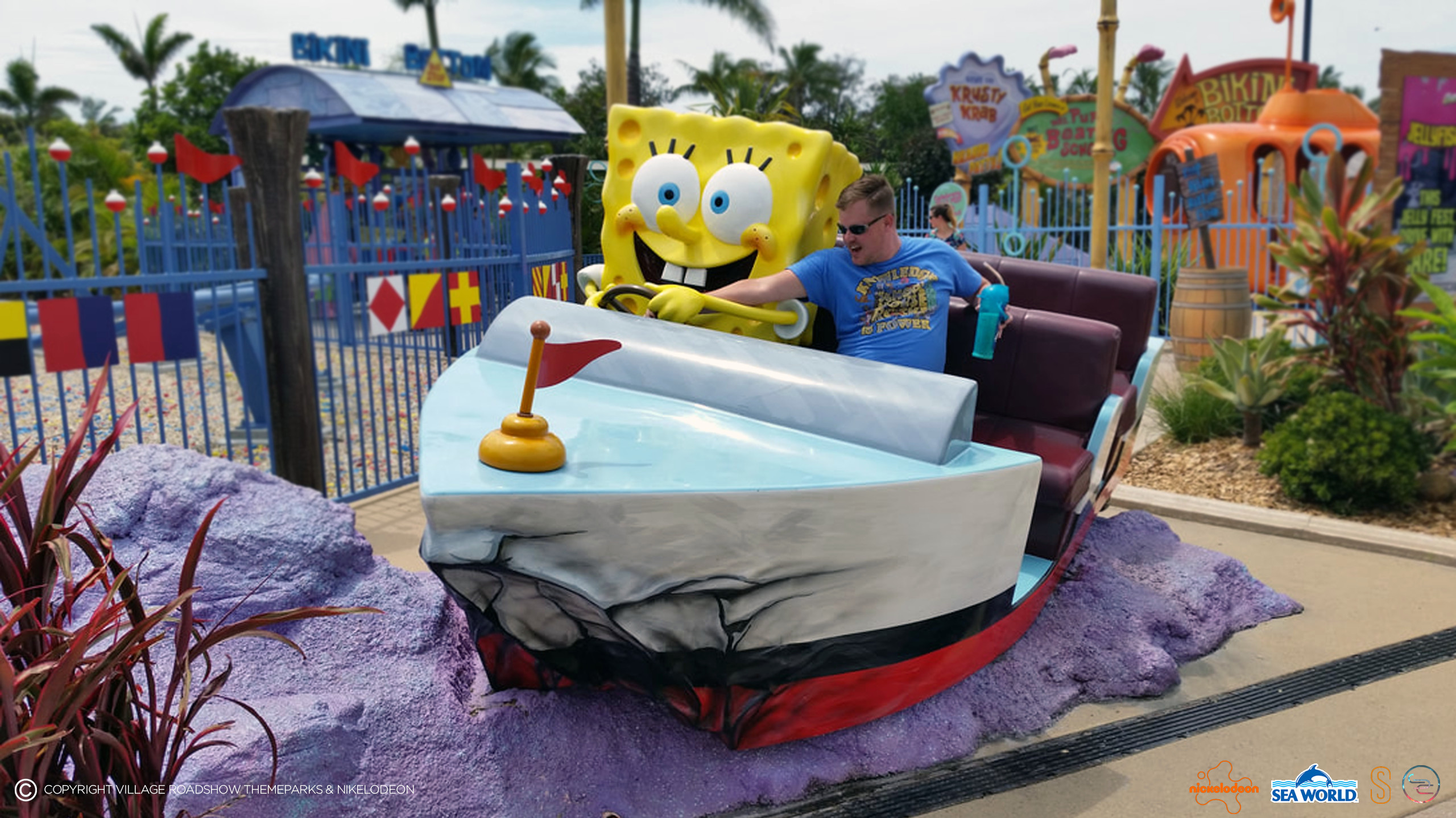 Final installation at Seaworld on the Gold Coast, Australia. 