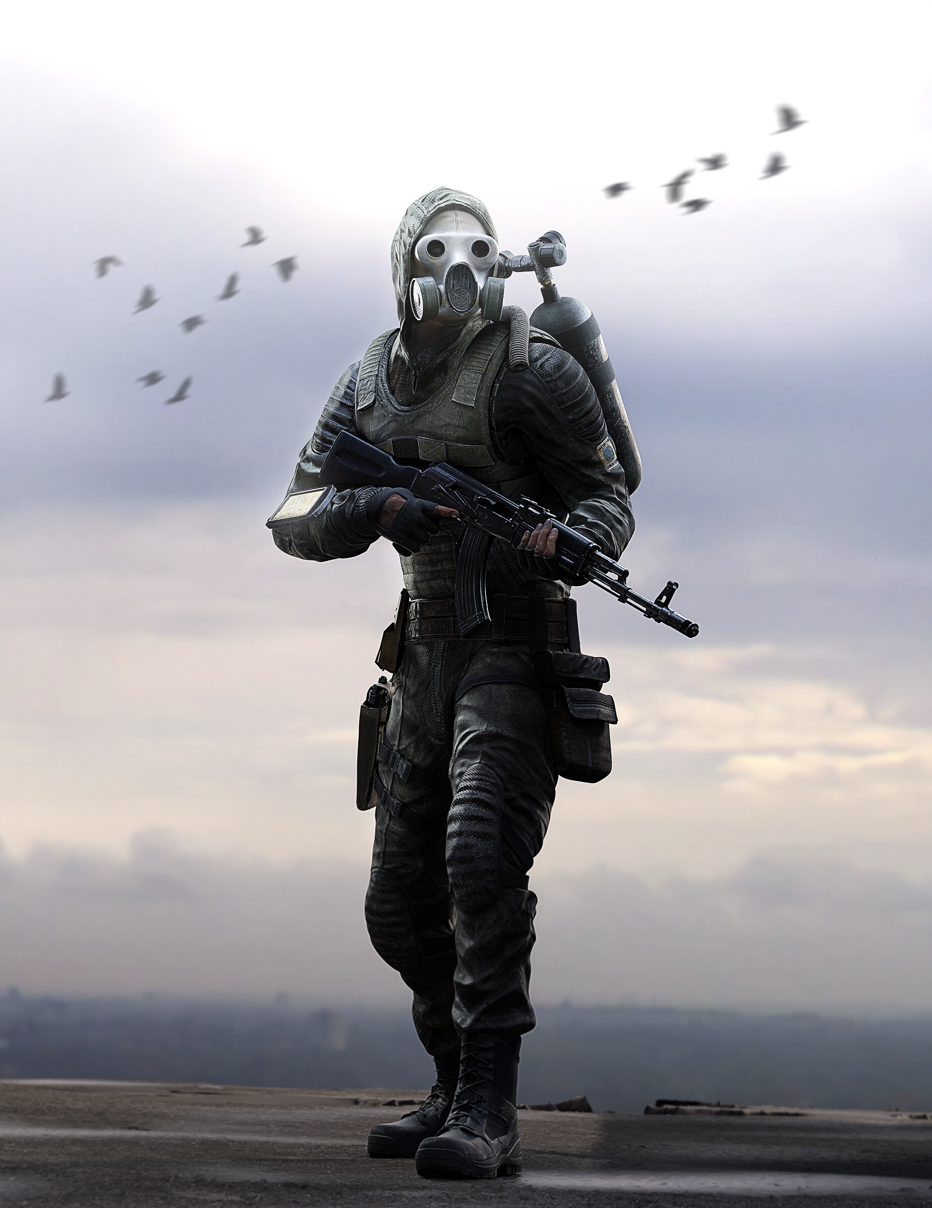 ArtStation - STALKER: Loner Fanart