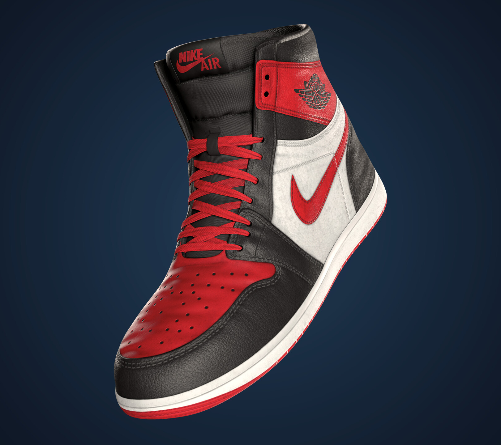 ArtStation - Nike Air Jordan 1 (Miles Morales Edition)