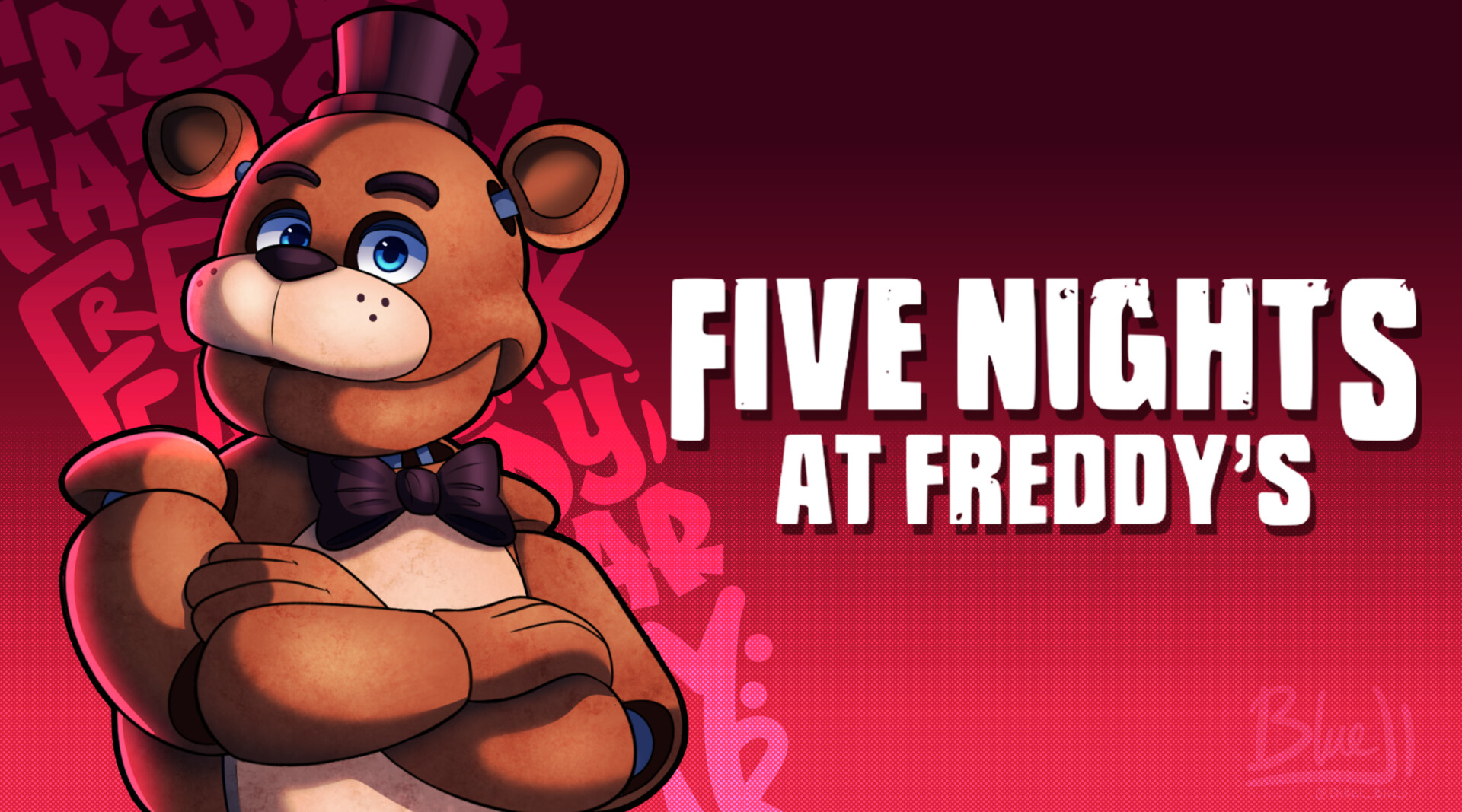 ArtStation - Freddy Fazbear, Five Nights at Freddy's Fanart