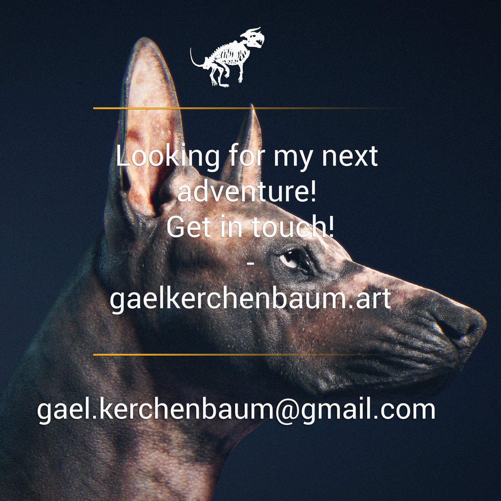 I am also currently looking for a new job. Feel free to get in touch if you need an expert in Creatures!