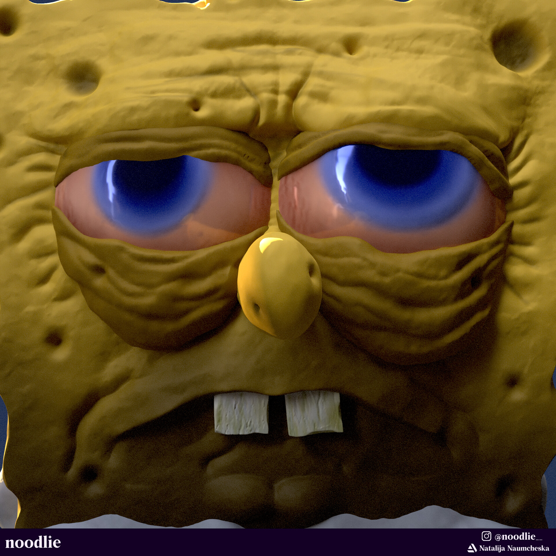SpongeBob sad face #viraltiktok #spongebobsquarepants