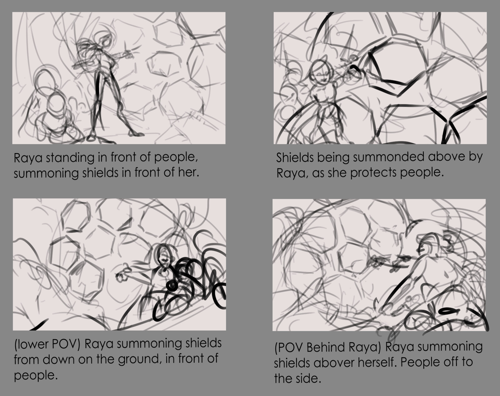 Concept sketches