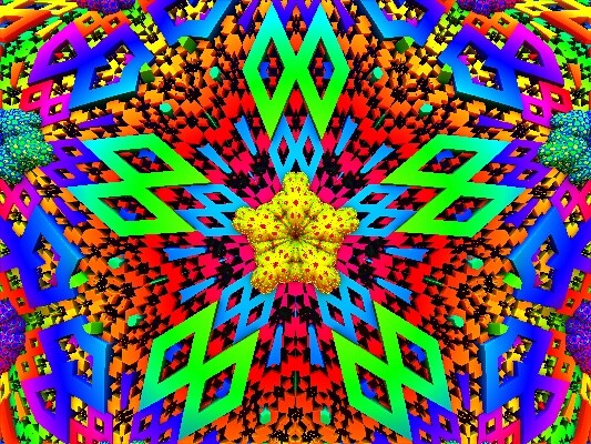 dlart - Star fractal 25