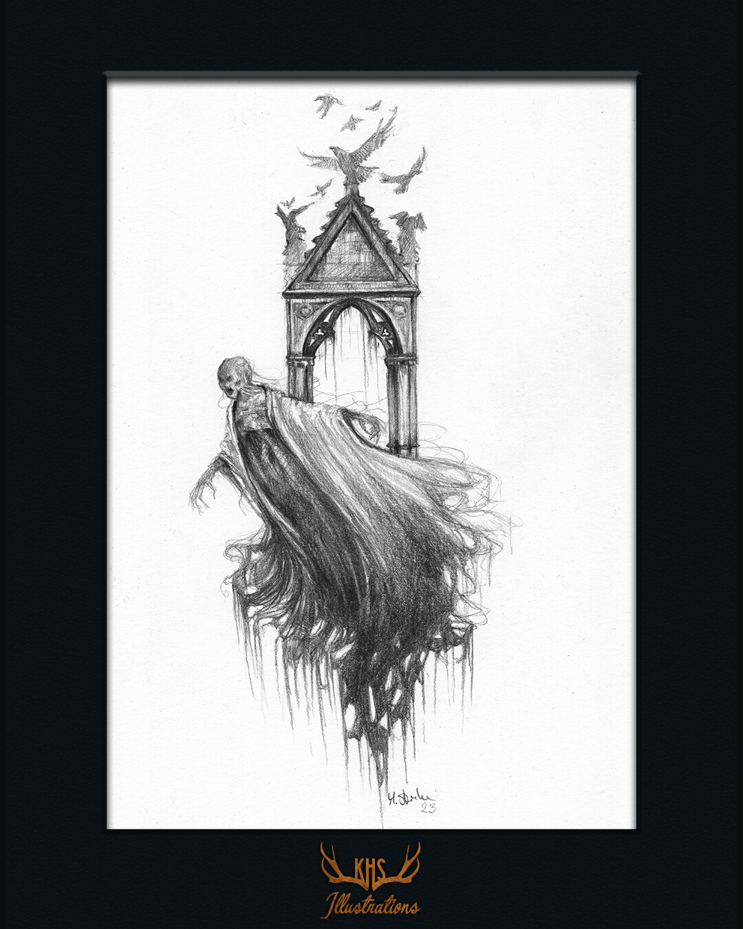 harry potter dementor sketch