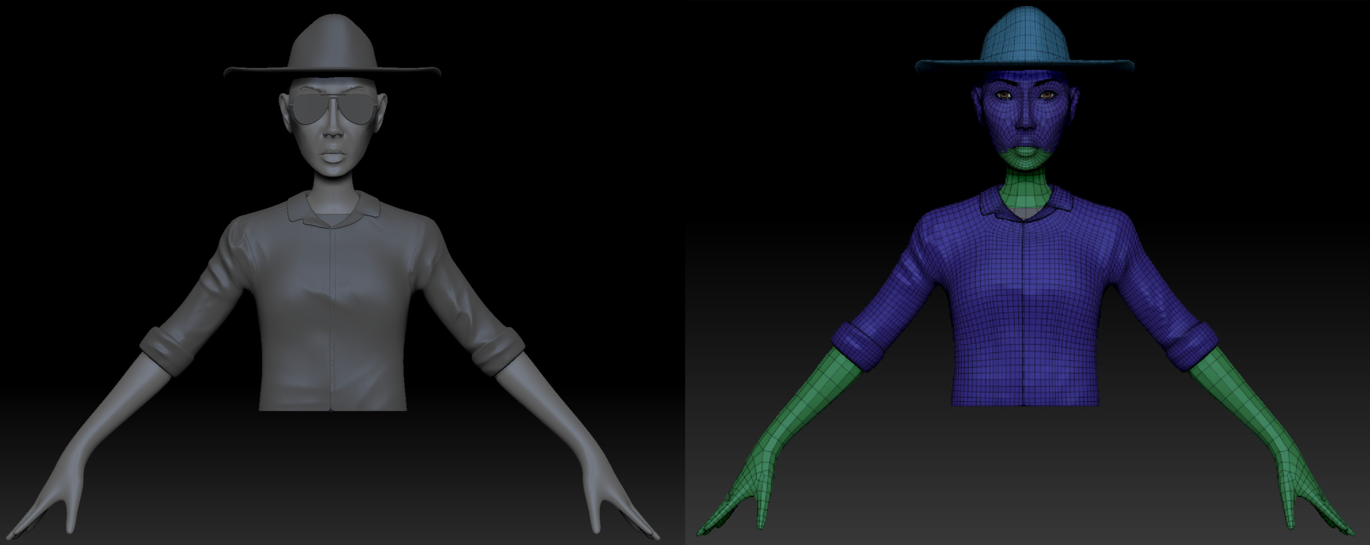 Yue Zhang - Character LookDev for Havaianas | WILD | Bear