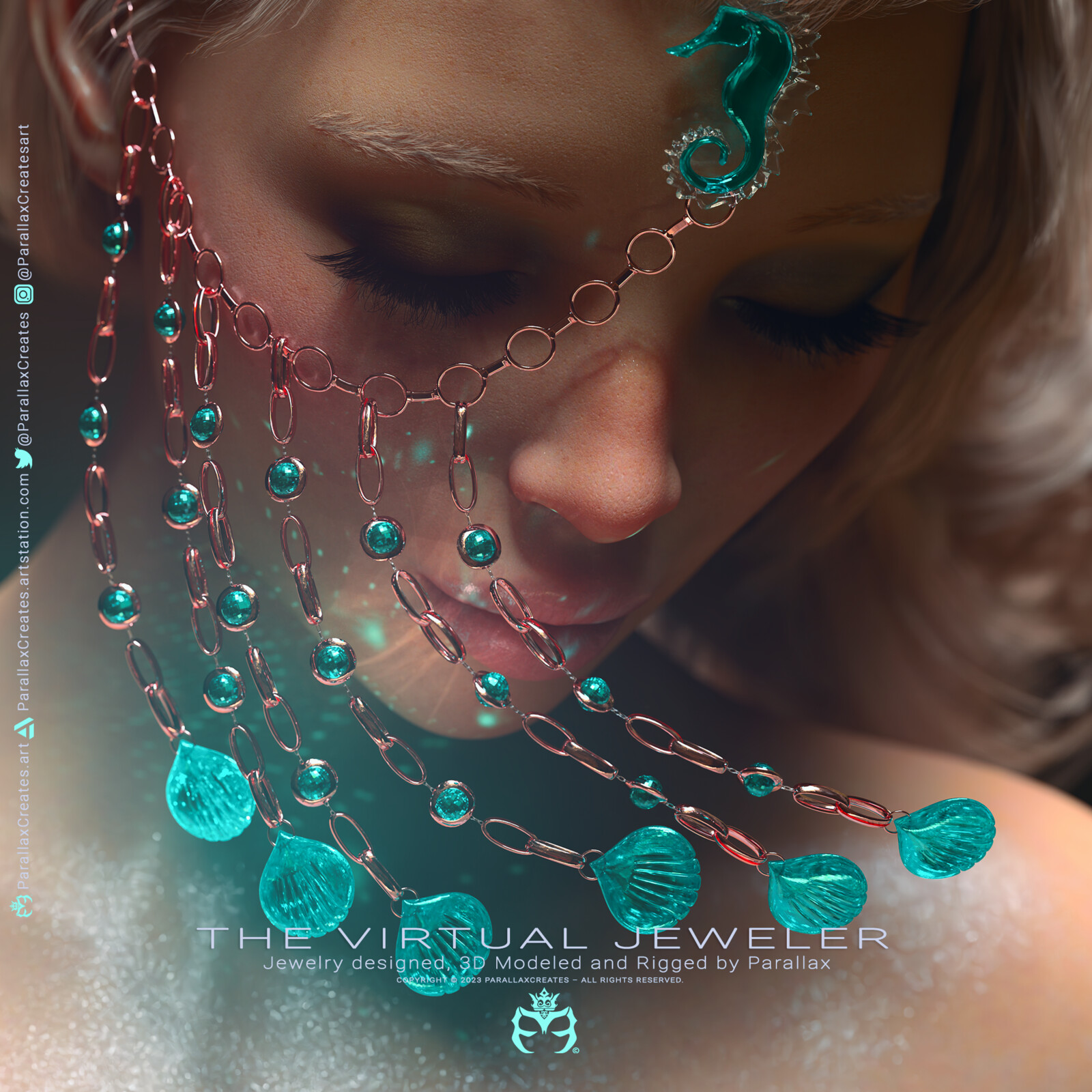 3D Jewelry by ParallaxCreates