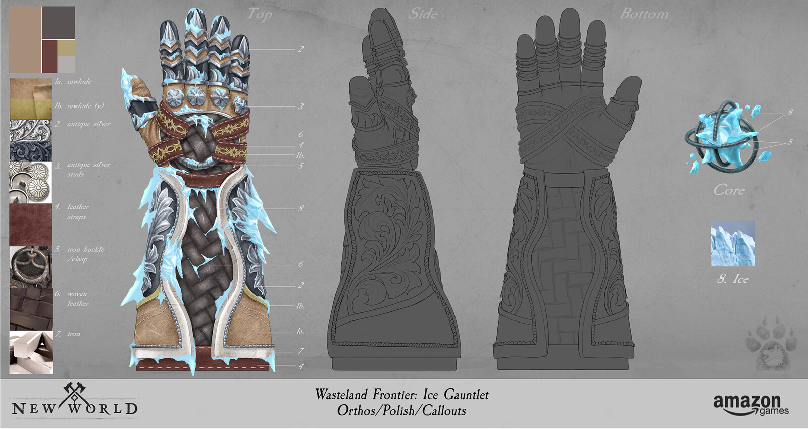 Wastelander Ice Gauntlet