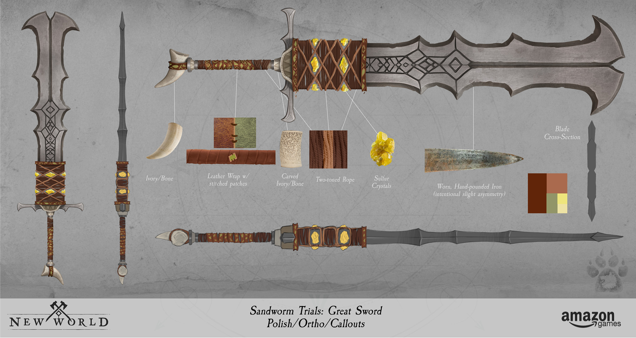 Sandworm Trials Great Sword