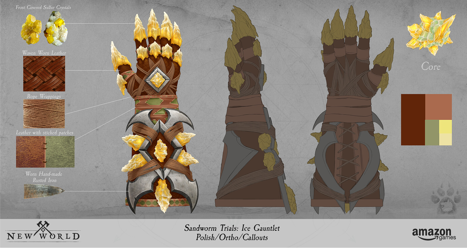 Sandworm Trials Ice Gauntlet