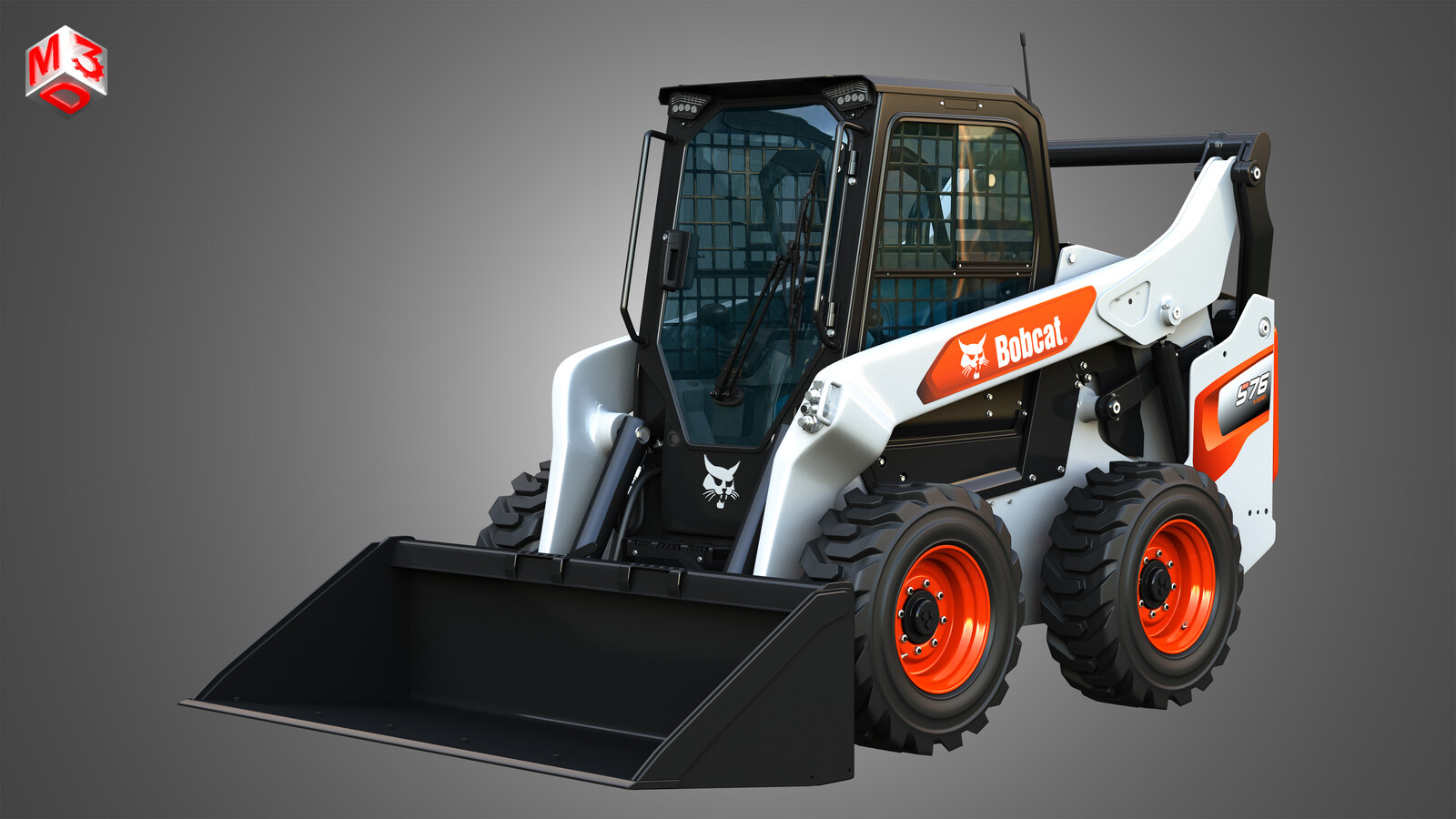 S76 Skid Steer Loader - Bucket