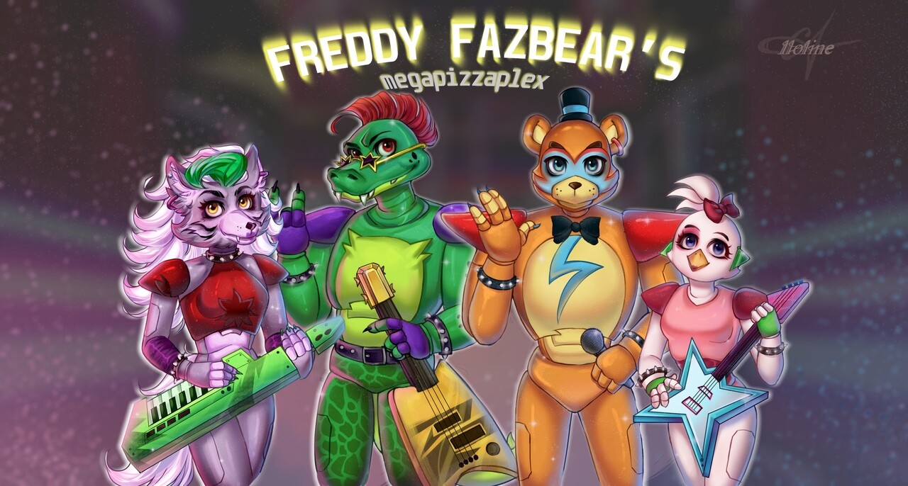 ArtStation - Freddy Fazbear's Pizza Animatronics