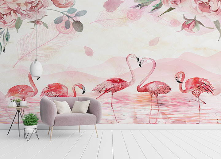 Tempaper Flamingo Peel  Stick Wallpaper FL10538  JCPenney