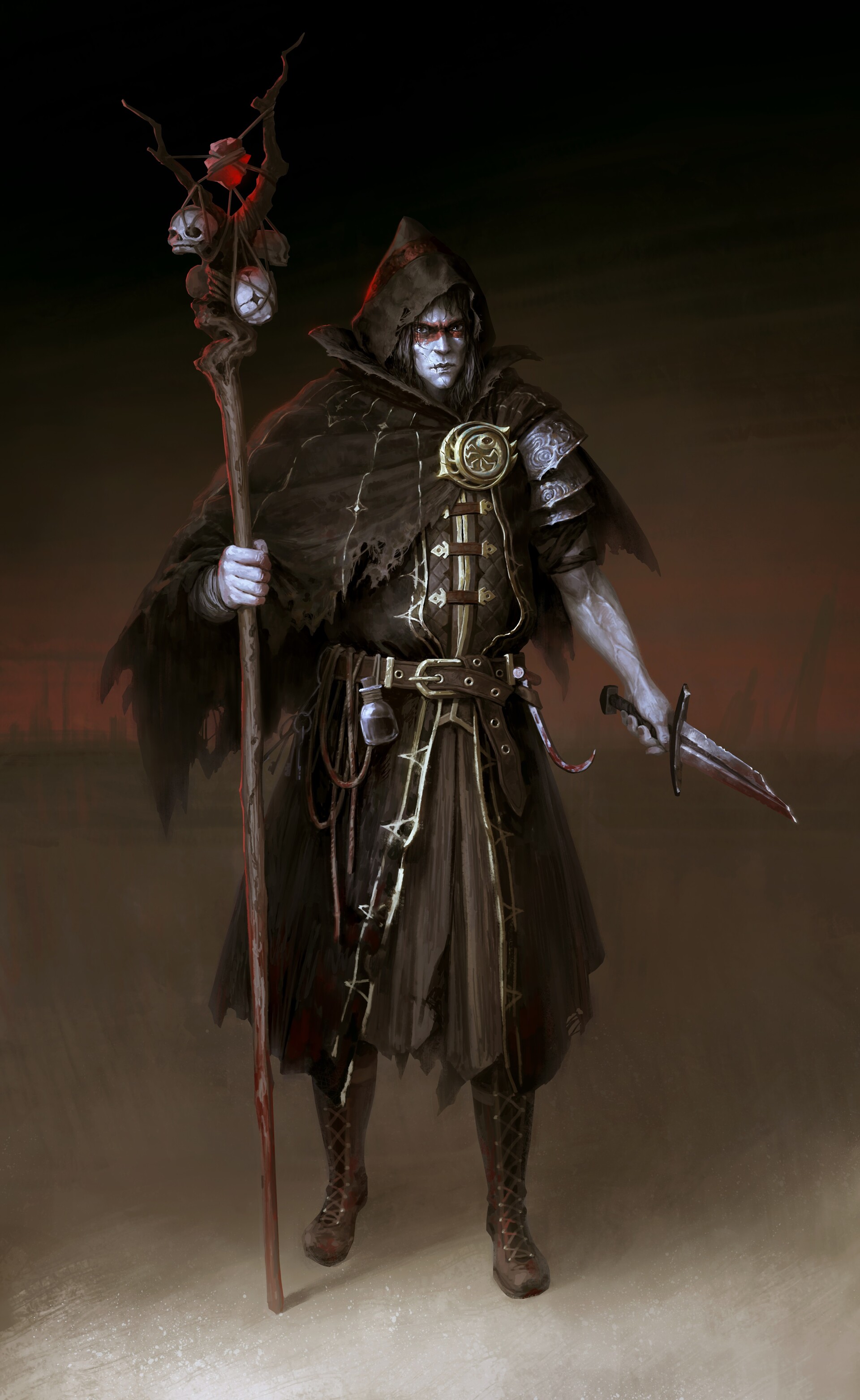 ArtStation The servant of the God of Sin