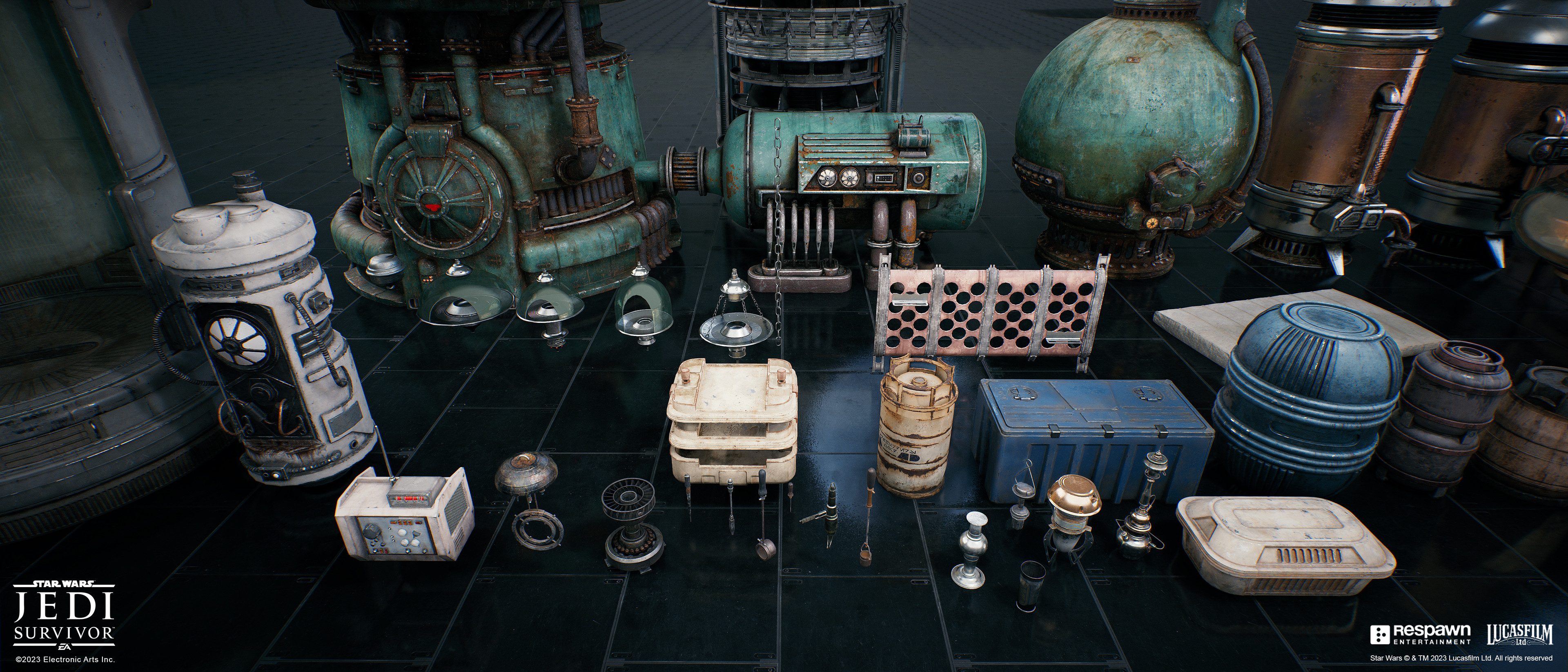 Prop Zoo Pt2. Some assets were retextured by external artists. 