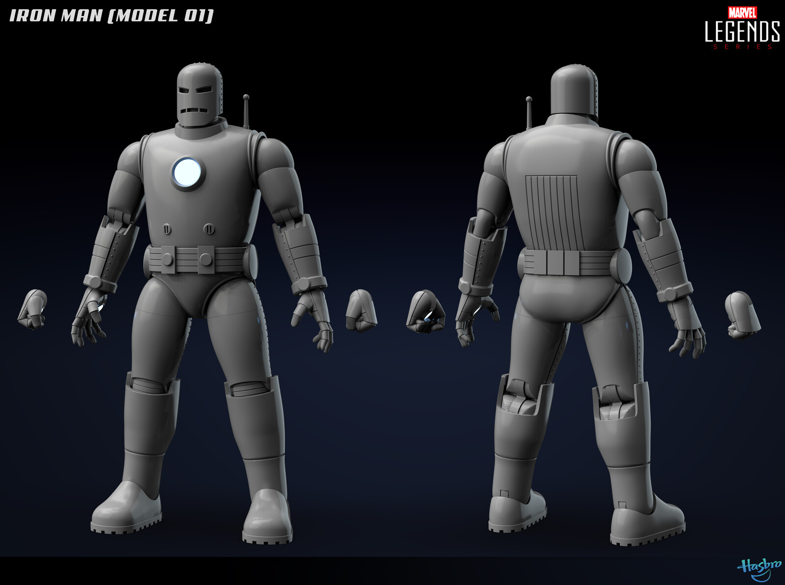Gray Turn Render