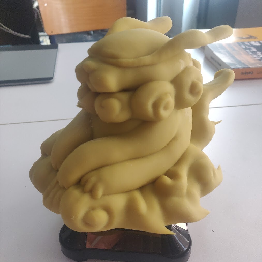 Fresh out of the 3D printer