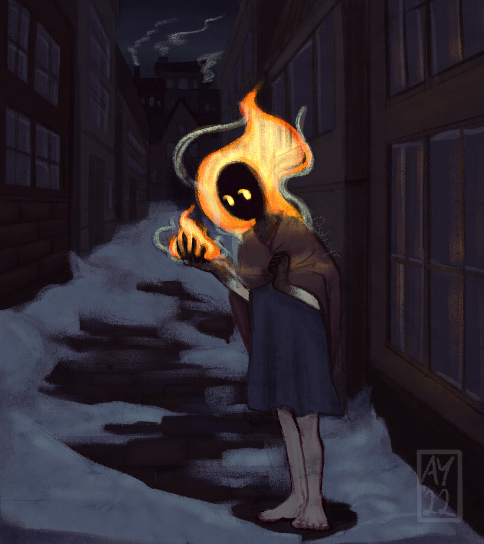 ArtStation Little Match Girl